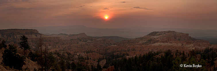 Sunset at Bryce National Park, Utah, ©Kevin Boyko