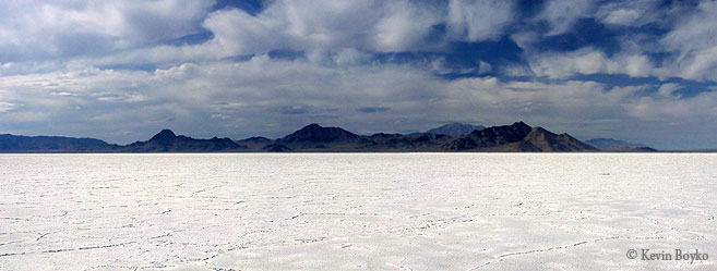Bonneville Salt Flats of Utah, ©Kevin Boyko