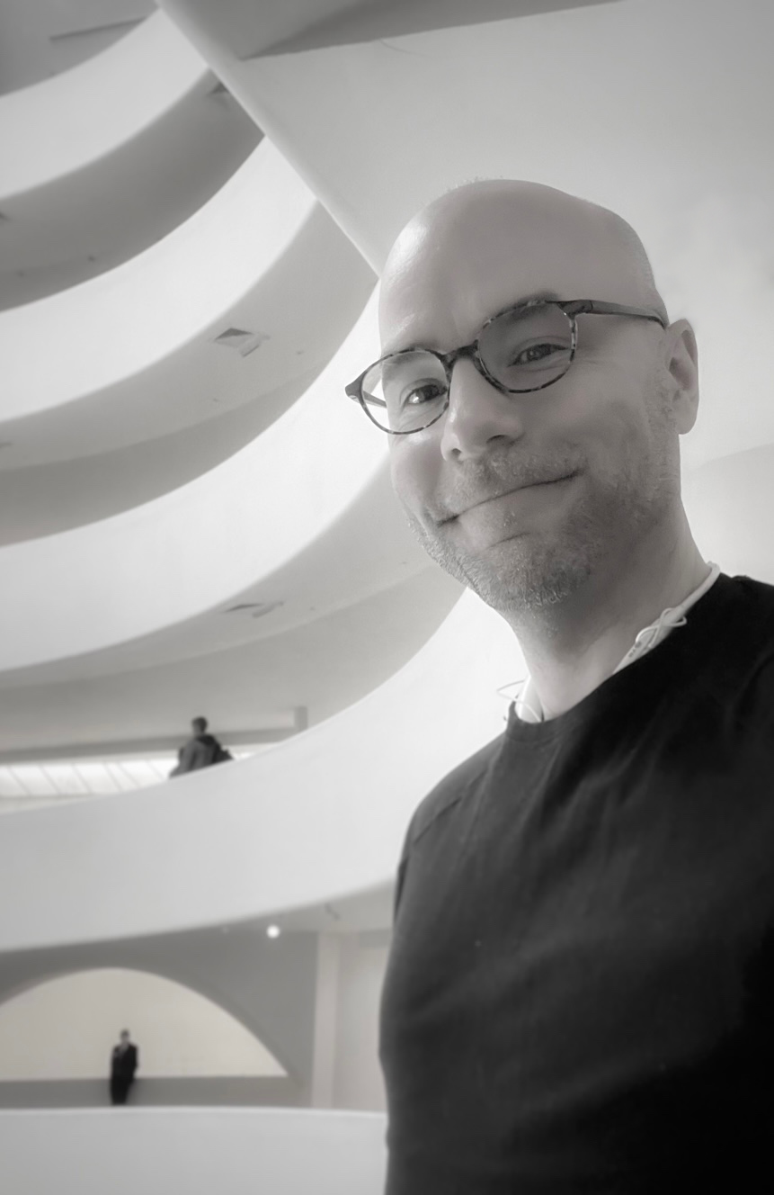 Kevin at Guggenheim Museum in NYC